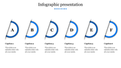 Amazing Infographic Presentation In Blue Color Slide