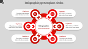 Amazing Infographic PPT Template Circles Model