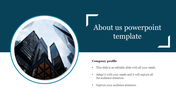 Imaginative About us PowerPoint Template Presentation