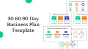 Creative 30 60 90 Day Business Plan PPT And Google Slides