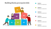 Editable Building Blocks PPT Template and Google Slides