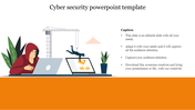 Abstract Cyber Security PowerPoint Template