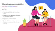 Use Education PowerPoint Slides In Multicolor Model