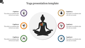 Creative Yoga Presentation Template PowerPoint Slide