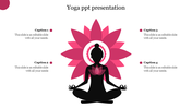 Amazing Yoga PPT Presentation Slide Template Designs