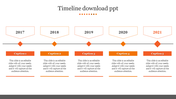 Creative Timeline Download PPT Template Presentation 