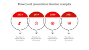 Editable PowerPoint Presentation Timeline Examples