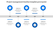 Stunning Project Management Timeline Template PowerPoint