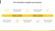 Download Free Timeline Template PowerPoint 2007