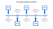 Innovative Free PPT Templates Timeline With Five Nodes