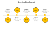 download timeline ppt presentation template