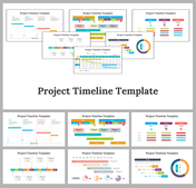 Creative Project Timeline PowerPoint And Google Slides