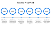 Inventive Flat Timeline PowerPoint And Google Slides