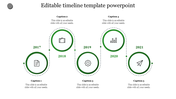 Editable Timeline Template PowerPoint Slide Design