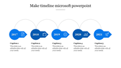 Check how to Make Timeline Microsoft PowerPoint Design