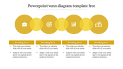 Editable PowerPoint Venn Diagram Template Free - 4 Node