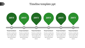 Ready To Use Timeline Template PPT For Presentation