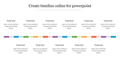 Use And Create Timeline Online For PowerPoint