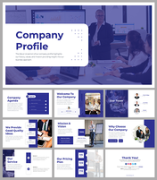 Company Profile PPT Presentation And Google Slides Themes