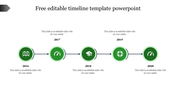 Buy Free Editable Timeline Template PowerPoint Presentation