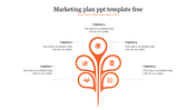 Stunning Marketing Plan PPT Template Free Slide