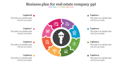 Best Business Plan For Real Estate Company PPT Template