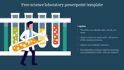 Free Science Laboratory PowerPoint Template Presentation