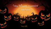 Scary Halloween PowerPoint Templates and Google Slides