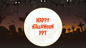 Attractive Happy Halloween PPT Presentation Designs