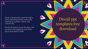 Diwali PowerPoint Template Free Download Google Slides