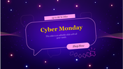 Cyber Monday PowerPoint Presentation Template Designs