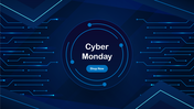 Attractive Cyber Monday PPT Presentation Slide Themes