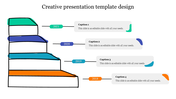 Creative Presentation Template Design With Four Node