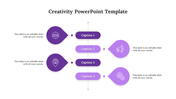 Purple Color Infographic PPT Template And Google Slides