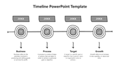 Unique Timeline Process Flow PowerPoint And Google Slides