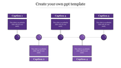 Easy to Create Your Own PPT Template With Five Node