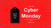 Best Cyber Monday Deals PowerPoint Slide