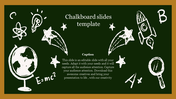 Innovative Chalkboard Slides Template Design