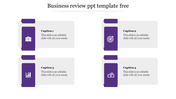 Creative Business Review PPT Template Free