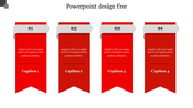 Creativity PowerPoint Design Red Templates For Presentation