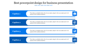 Our Best PowerPoint Design For Business Presentation