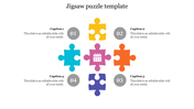 Our Predesigned Jigsaw Puzzle Template Presentation