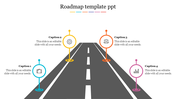 Innovative Roadmap Template Free PPT Presentations Slide