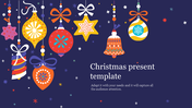 Christmas Present PowerPoint Template and Google Slides