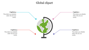 Effective Global Clipart PPT Template Presentation Deisgn