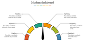 Attractive Modern Dashboard Slide Template Presentation