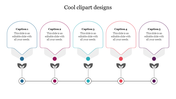 Creative Cool Clipart Designs With Five Node