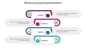 Multicolor Business Proposal Presentation Design