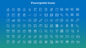 Amazing PowerPoint Icons Slide Template Presentation