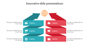 Innovative Slide Presentations Design With Six Node